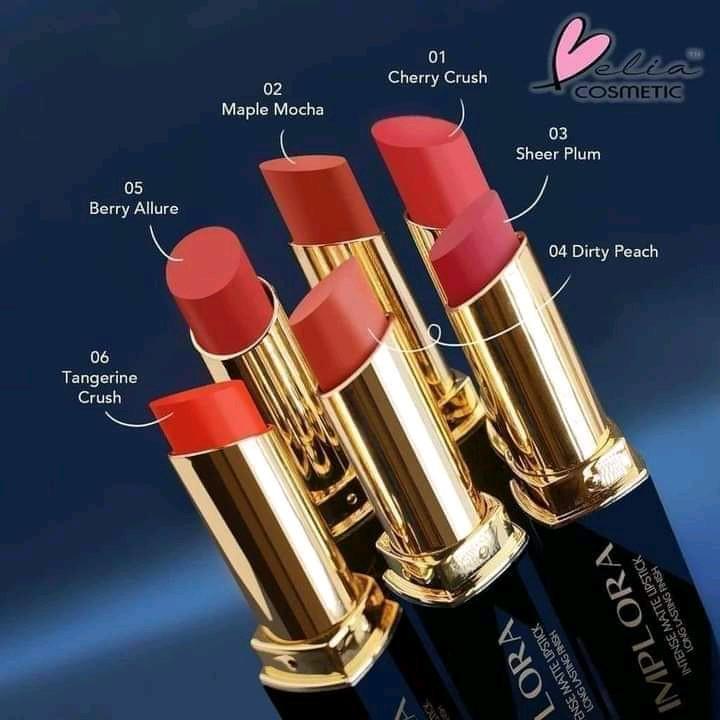 LIPSTIK IMPLORA INTENSE MATTE * 6 SHADE TERBARU 1