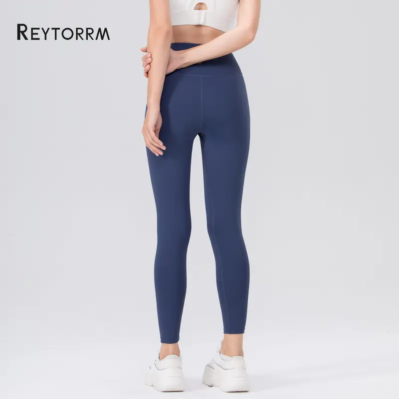 Reytorrm Yoga Legging Celana Olahraga Wanita High Waist Polos Yoga&Running Sport 7