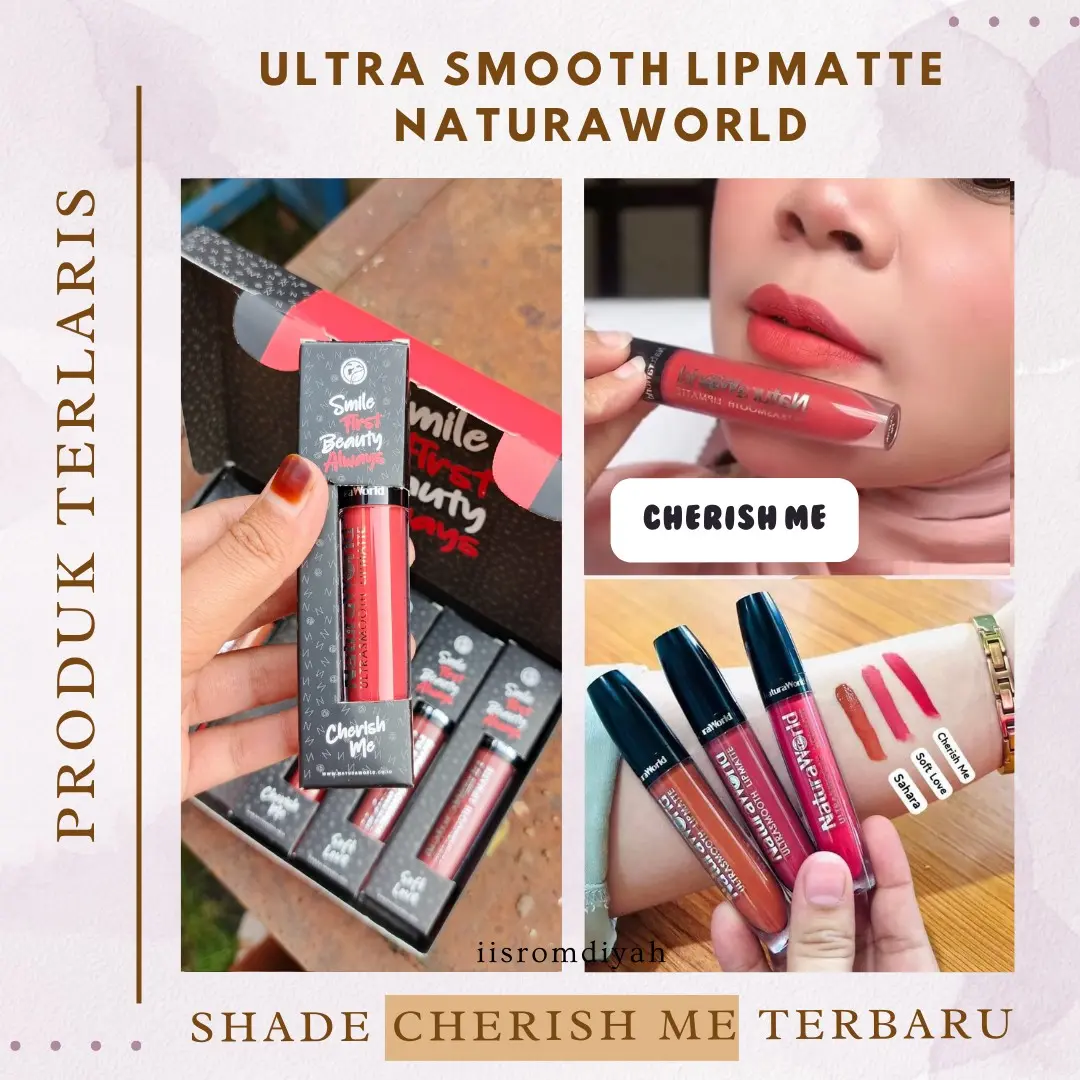 Lipmatte Naturaworld (harga untuk satuan) Bibir Creamy