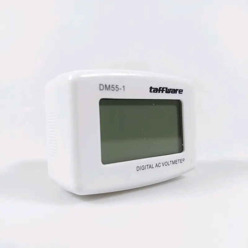 Taffware Alat Pengukur Listrik AC Voltmeter Digital AC EU Plug 110-300V 5