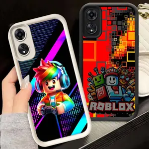 KD-1 Roblox Luxury Casing untuk OPPO A98 A60 A78 F23 A38 A58 A18 A17