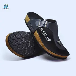 Sandal Jepit Pria Carvil Benzo 01Casual Hitam Model JEPIT Terbaru Size 39-44 - Sendal Sendal