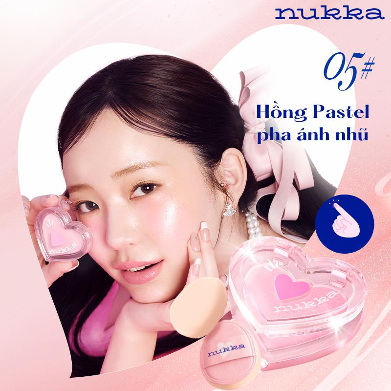 Product Introduction of [Live] Nukka Má Hồng Kem Highlight Hiệu Ứng Ánh Nước - Căng Bóng Dưỡng Ẩm, Tạo Khối Khuôn Mặt, Nâng Tone Tự Nhiên 8