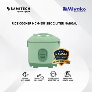 [COD] MIYAKO MCM559SBC MCM 559 SBC MCM-559 MAGIC COM 2 LITER NANOAL ANTI LENGKET 3IN1 BERGARANSI