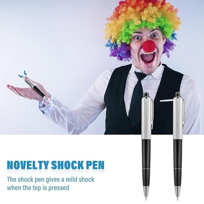 Mainan Pulpen Listrik Setrum Prank Electric Shock Pen Prank Toy Utilitas Gadget Gag Joke Lucu Prank 6