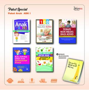 Buku Paket ABK Original(isi 5 Buku) + Free Blocknote