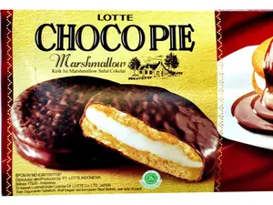 Choco-Pie Marshmellow Salut Coklat isi Marshmellow 6pcs/pack
