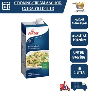 COOKING CREAM ANCHOR EXTRA YIELD 1 LITER