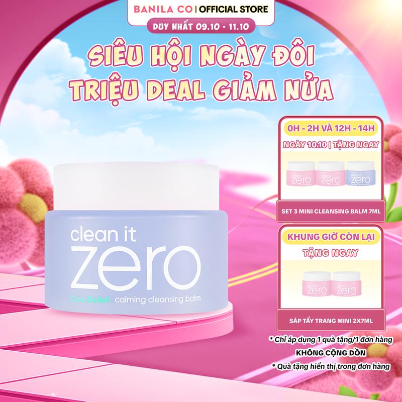 Sáp tẩy trang Banila Co Clean It Zero Cleansing Balm Purifying 100ml - Dành cho da nhạy cảm Trang Điểm