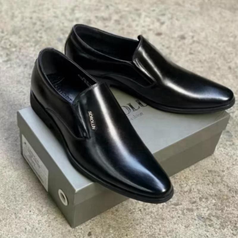 Giày tây da nam công sở ,đế cao su khâu chắc chắn phong cách trẻ trung, sang trọng Bảo Hành 6th