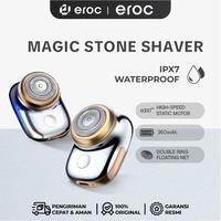 Gambar Eroc Shaver - Alat Cukur Elektrik Mini Portable Waterproof IPX7 - Magic Stone Shaver - Silver dari Eroc Electronic Indonesia Kota Administrasi Jakarta Utara 1 Tokopedia