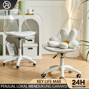 Kursi kerja putar kursi belajar kursi kantor sederhana Besi Meja Furniture