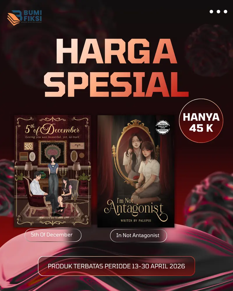 Promo Novel 35 Ribu APRIL HOTDEAL - Cloudbook x Rain x Bumi Fiksi X Loveable
