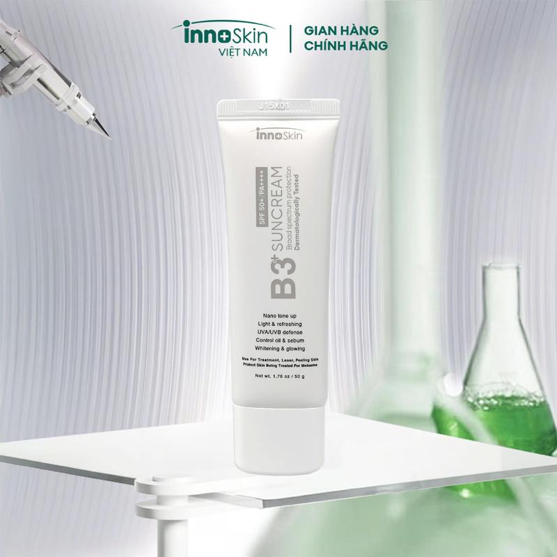 DDDD HV V12a - 1 tuýp kem chống nắng Innoskin nano toneup màu xám