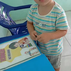 BUKU AKTIVITAS ANAK UNTUK USIA 2 3 4 5 TAHUN EDISI TODDLER FREE SPIDOL (WIPE & CLEAN) ActivityBooks