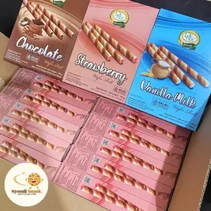wafer roll denex kartonan isi 24pcs bisa mix rasa
