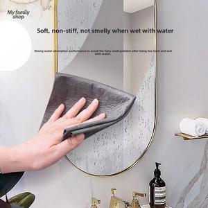 ผ้าเมจิก, ผ้าเช็ดกระจก, ไม่มีร่องรอย, ผ้าเช็ดกระจกซีลแบบไม่ใช้น้ำพิเศษ, แผ่นขัดทำความสะอาดในครัวเรือน, เหมาะสำหรับการทำความสะอาดกระจก, ผ้าขี้ริ้ววิเศษ