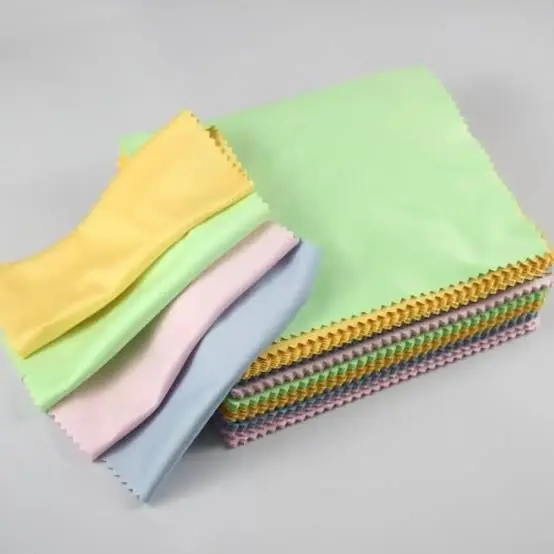 BONUSAN Kain Microfiber Pembersih Lensa Kacamata - Lembut, Cepat Kering, Tanpa Bahan Kimia