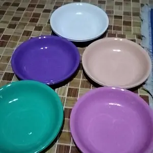 PAKET HEMAT isi 12 pcs PIRING MAKAN GEMOY MOTIF DIAMOND