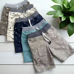 Paket 5 pcs celana pendek anak laki-laki perempuan chino motif distro