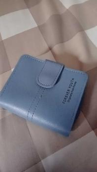 Product Review of Dompet Lipat Zipper Compact Wanita Korean Style Kartu dan Koin from a**4 0
