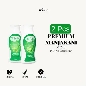 Paket 2 Produk - Wish Premium Manjakani Boyke 125 ML Sabun Kewanitaan