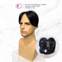 Gambar Ryuuta Wig Toupee Lace Clip Poni Penutup Botak Pendek Pria Wanita TP1196A - Black dari Ryuuta Wig Mall Kota Administrasi Jakarta Utara 1 Tokopedia