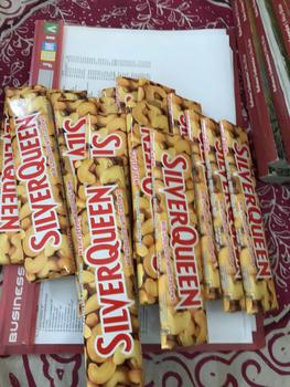Product Review of Silverqueen 55gr besaar 1 box isi 10 Chocolate Coklat from B**h 0