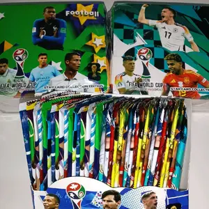 KARTU SEPAK BOLA 1 PACK/36 BUNGKUS Edisi Koleksi Star Card FIFA World Cup untuk Penggemar Sepak Bola