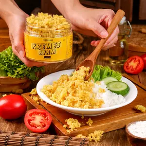 Kremes Ayam 100gram - Makanan Ringan Enak - Food, Snack Merah  Cemilan Oil Putih Keripik Kerupuk