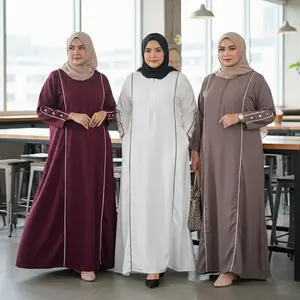 Jumi - Gamis Jumbo Anti UV Sultan Mewah LD 110 120 130 140 Ralyn Dress