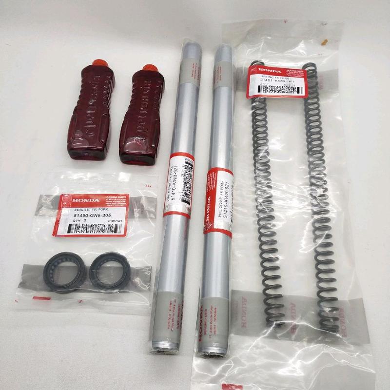 PAKET AS SHOCK DEPAN + SEAL + OIL + PER HONDA - BLADE 110 / BLADE NEW / REVO FIT / REVO ABSOLUTE (KWB) 3