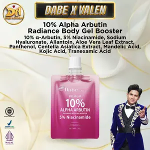 [SPECIAL VALEN] PREMIUM 10% ALPHA ARBUTIN RADIANCE BODY GEL BOOSTER DABE BEAUTE