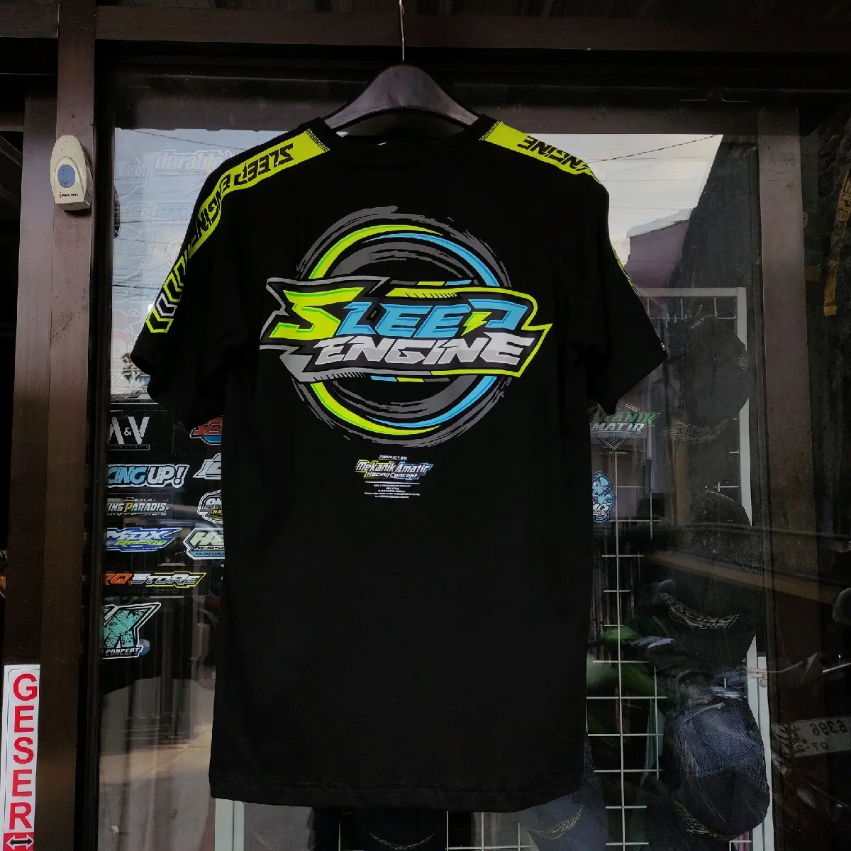 KAOS RACING SLEEP ENGINE PTR MEKANIK AMATIR Distro Pria