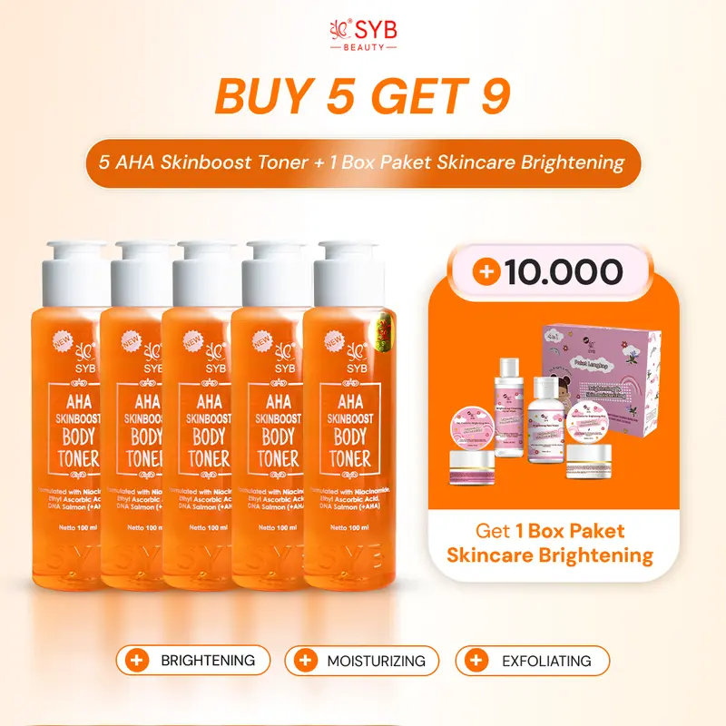 NEW SYB AHA SKINBOOST BODY TONER 100 ML 4