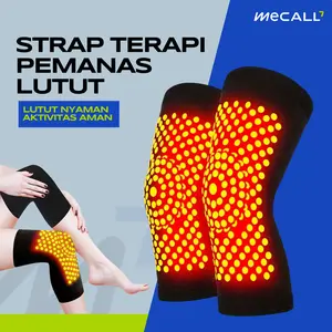 Pelindung Lutut Sport Deker Terapi Lutut Korset Pemanas Lutut Tourmaline Kesehatan Penghangat Lutut Magnetik