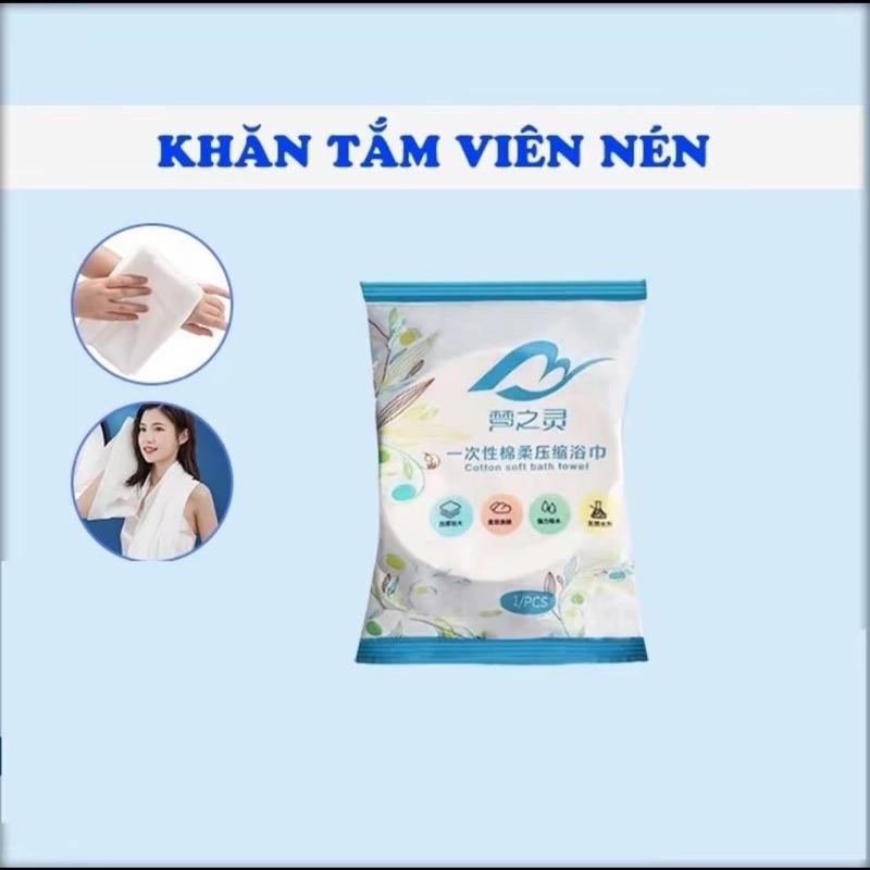 Khăn tắm nén đi du lịch 70x140cm thấm hút tốt hiệu quả
