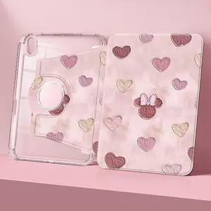 rotation zv459 for ipad gen 10/11 gen 7/8/9 10.2 inch mini pro 11 air4 air5 for Huawei matepad se 11 11.5 inch for MI pad for Redmi SE 11 pad 2 for Infinix  XPAD 20/30E for Samsung Tab S9 S9FE S10FE 11 A9 Plus casing tablet Protective Tablet with pen slot