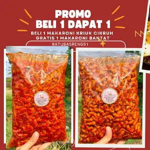 Makaroni cikruh gurih beli 1 Gratis 1 500 gram 2 pcs