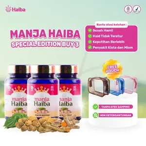 [FREE POUCH BUY 2 GET 1] Manja Haiba Manjakani FREE 1 BOTOL Solusi masalah kew4nitaan, Pr0mil