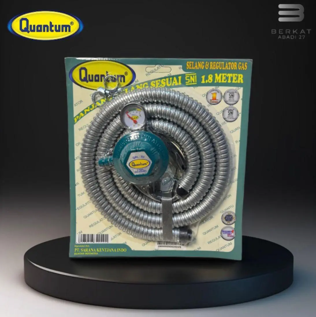REGULATOR QUANTUM + SELANG QUANTUM REG SET QRL 032 BEST SELLER