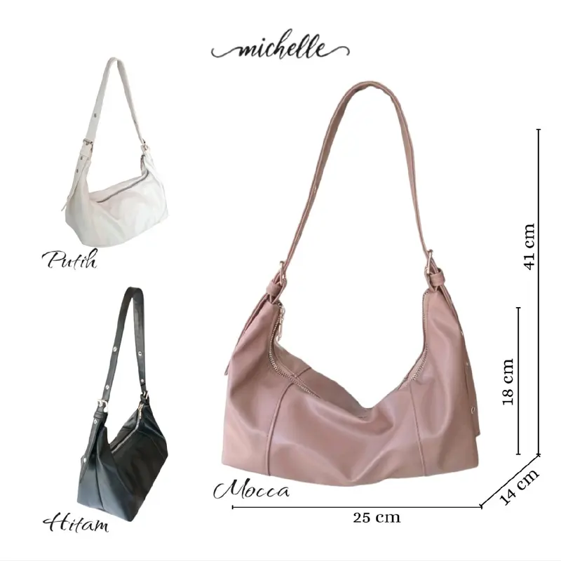 Arealla Bag Tas Selempang Wanita Tas Wanita Terbaru Kulit tali sling bag 0