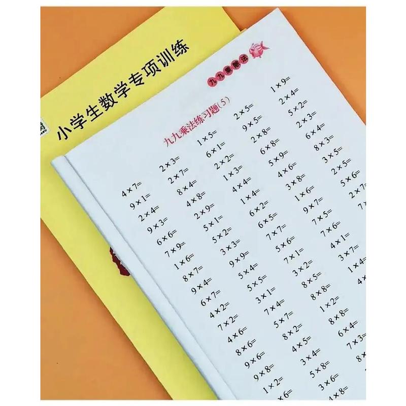 Vở thực hành phép tính nhân & chia cho học sinh Tiểu học lớp 2, lớp 3, lớp 4…