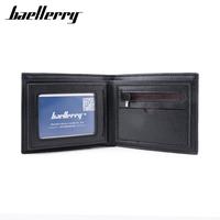 Gambar Dompet Pendek Pria Kulit PU RFID Protect BAELLERRY D3032 - Black dari Baellerry ID Kota Administrasi Jakarta Barat 3 Tokopedia