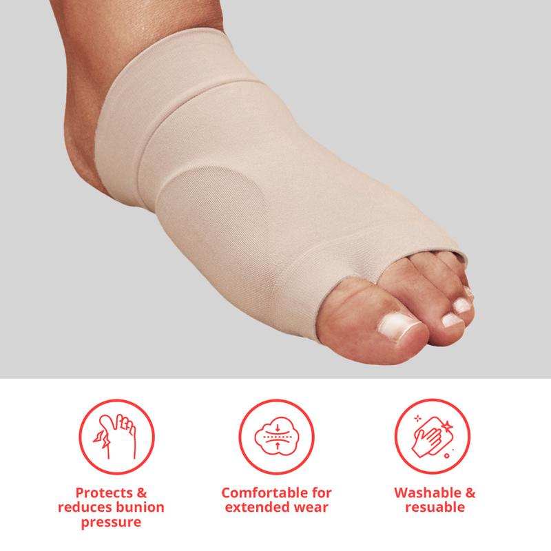 Product Introduction of Silopad Bunion Care Gel Sleeve Size Small/Medium/Large/X-Large Wide Width, Washable, Reusable 15