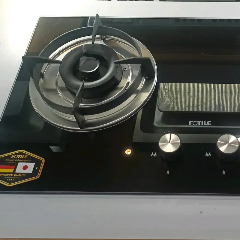FOTILE Kompor Tanam Gas 2 Tungku/Built-In Hob Gas type GHG732025 Free Baterai Free Installasi 2