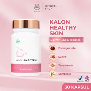 Kalon Healthy Skin Glow Capsule | Suplemen Kecantikan Kulit | Whitening Acne Perawatan Kulit