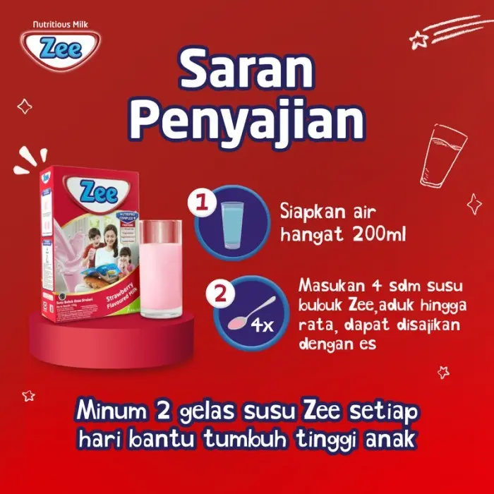 Zee Reguler Swizz Chocolate Milk 340gr 3