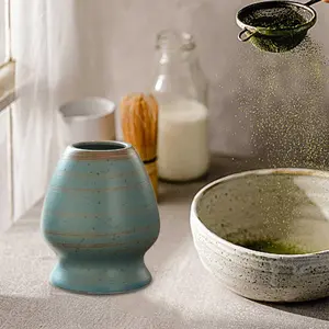 One Two Cups Alat Stand Chasen Matcha Whisk Japanese Tea - D-34