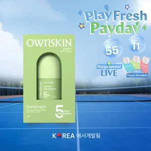 OWNSKIN SOOTHING Aqua Care Antiperspirant Roll On 30ml | The Ultimate Anti-Perspirant mengurangi Keringat & Bau Badan | BarrierCare+ Whitening | Dokter Approved